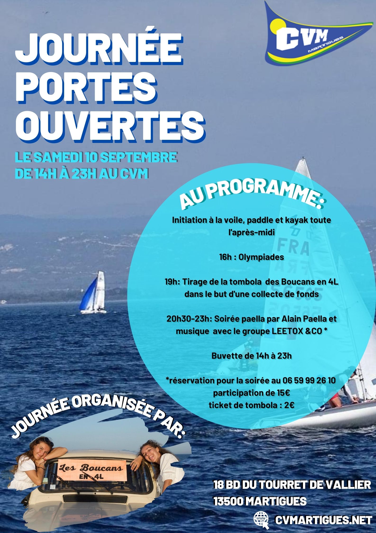 image mise en avant de l'article PORTES OUVERTES 10 SEPTEMBRE 2022 14H-18H & en soirée “Les boucans en 4 L”